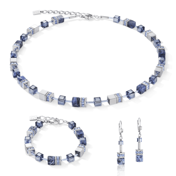 Bracelet GeoCUBE® sodalite & hématite bleu – Image 2